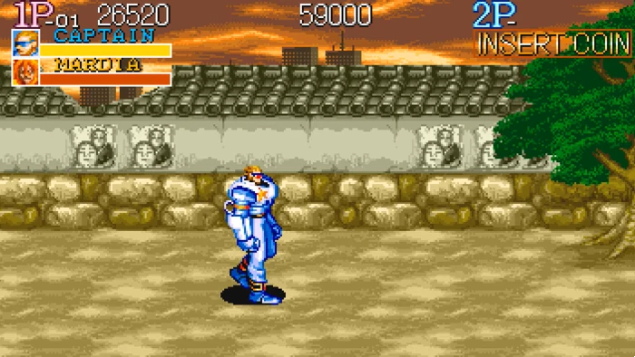 captain commando arcade game