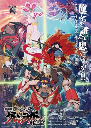 Gurren Lagann the Movie Childhood's End anime movie