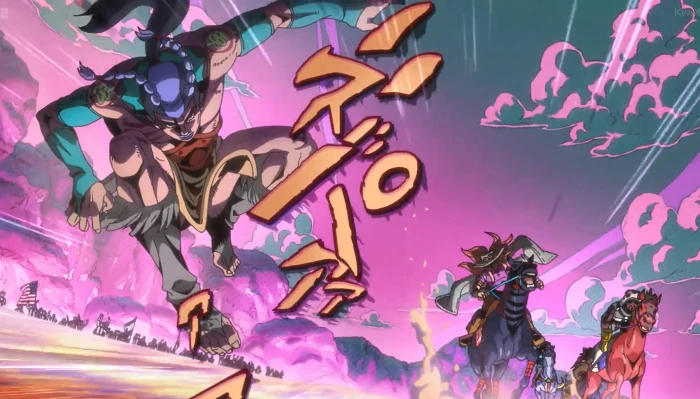 Steel Ball Run JoJo's Bizarre Adventure episode 1