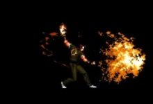 kyo kusanagi flame