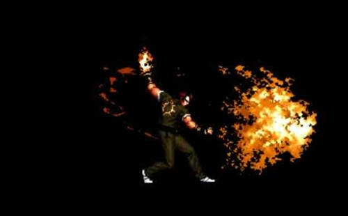 kyo kusanagi flame