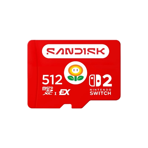 amazon - SANDISK 512GB microSD Express Card for Nintendo Switch 2