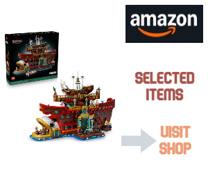 amazon - one piece lego ship
