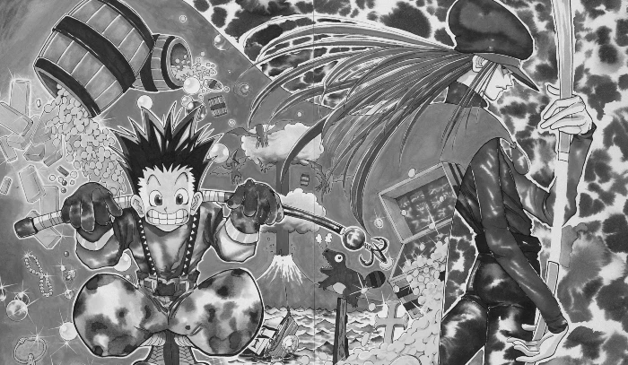 hunter x hunter manga chapter 1 review