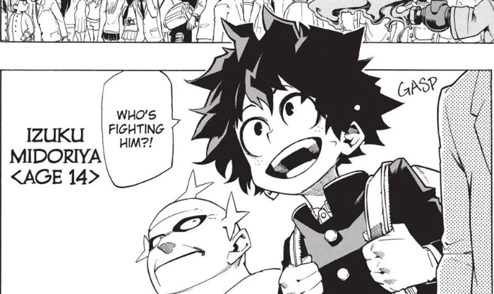 my hero academia manga chapter 1