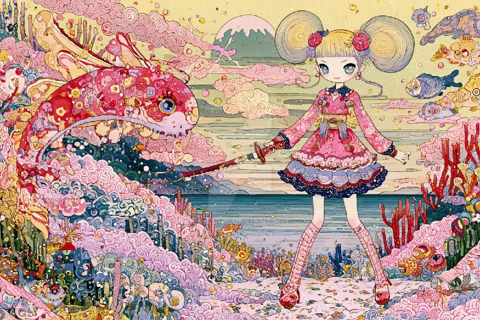 xnihon dream 2 - artwork by weebz club