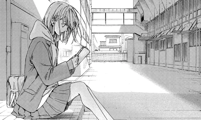 Blue box manga chapter 1 scene 2