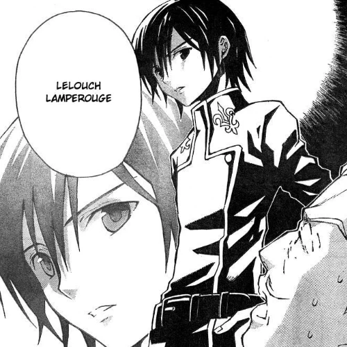 Code Geass: Lelouch of the Rebellion Manga chapter 1