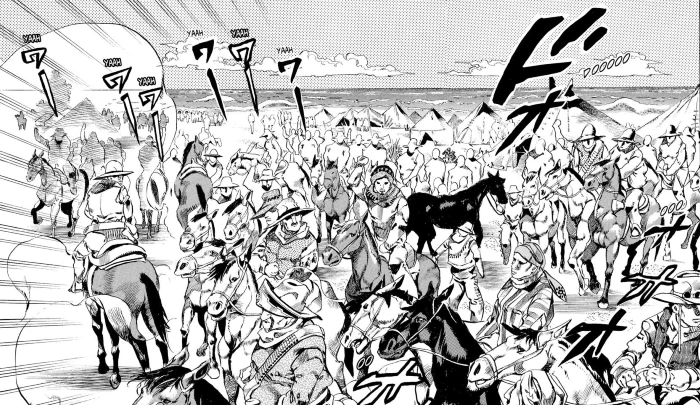 JoJo’s Bizarre Adventure: Part 7–Steel Ball Run Manga chapter 1 review